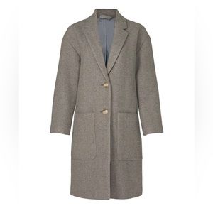 Madewell Gray Elmcourt Coat Small
